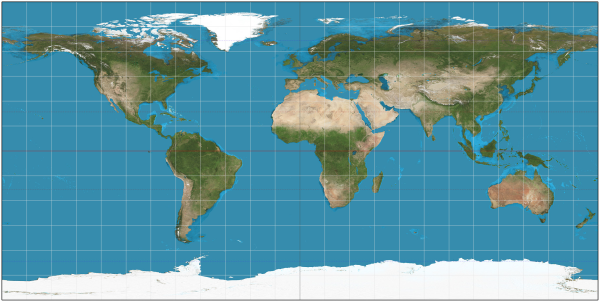 small map of the landscapes of the world