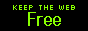 say no to web3 keep the web free button