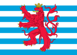 Civil flag of Luxembourg