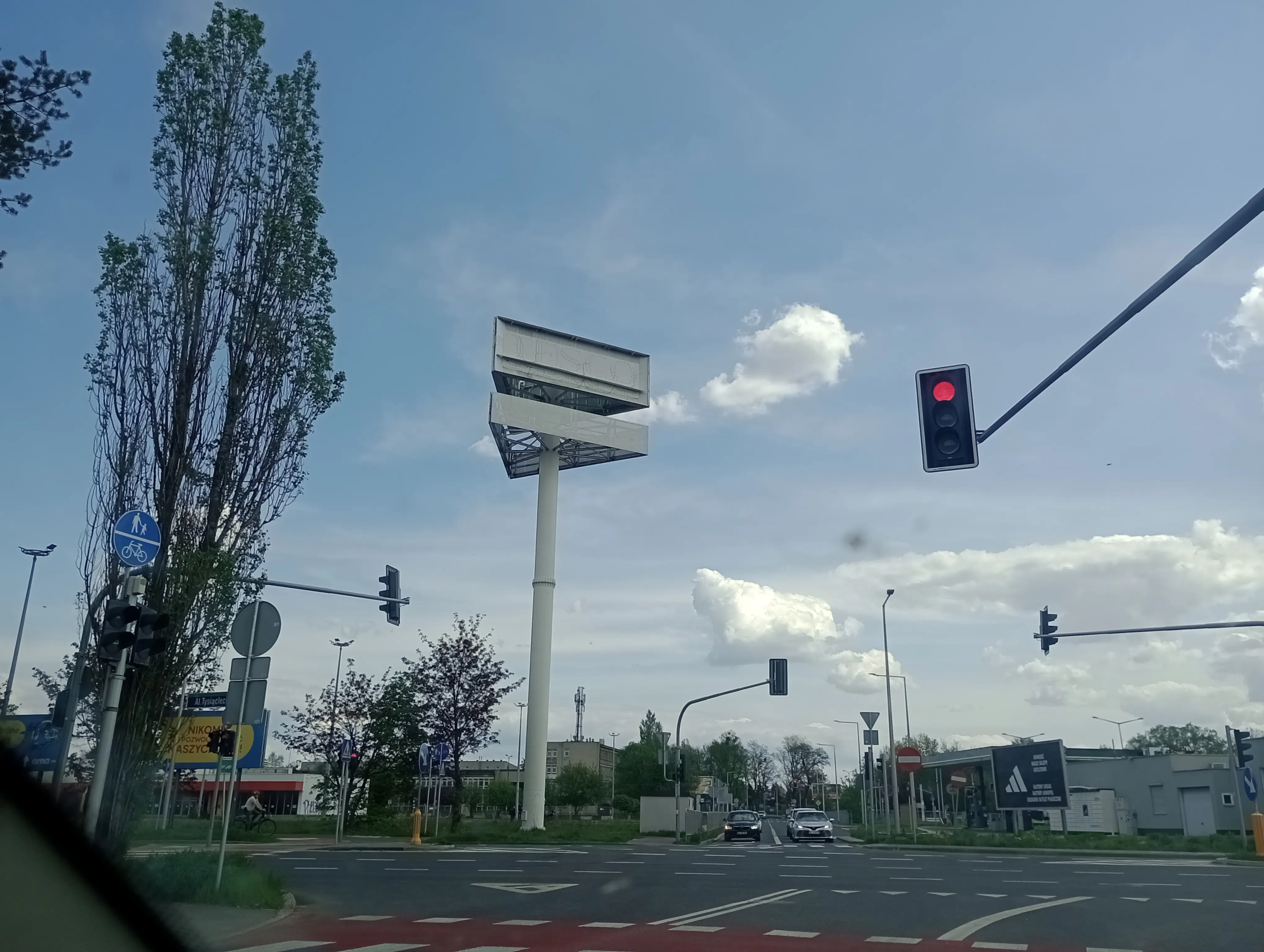 Abandoned hipermarket in in outskirts of Warsaw, Poland