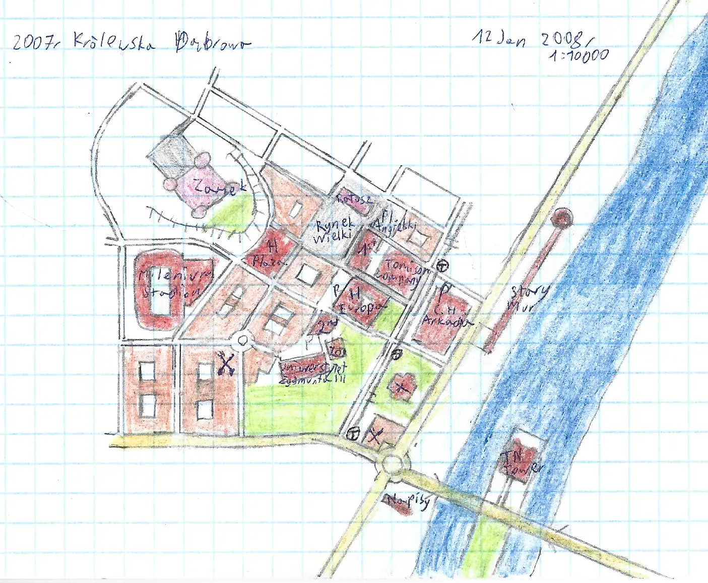 Krolewska Dabrowa Map (fictional)